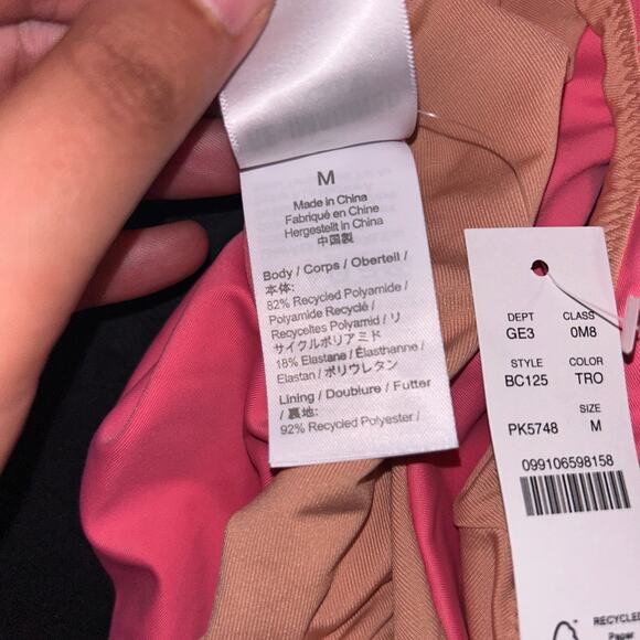 New NWT J. Crew Neon Pink Bikini Swim Bathing Suit Bottom Women's Size Medium - Picture 7 of 8